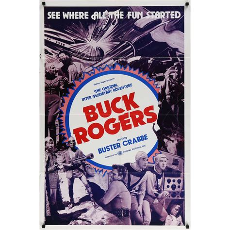 BUCK ROGERS Movie Poster 27x40 in.