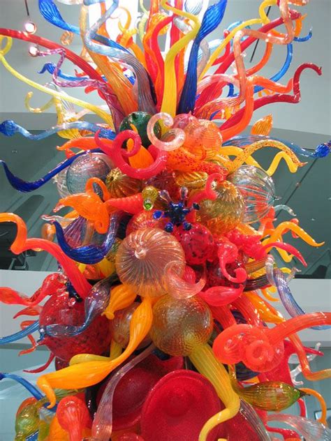 Chihuly Sculpture within the Museum. | Glass artwork, Glass art ...