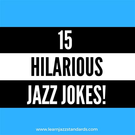 15 Hilarious Jazz Jokes - Learn Jazz Standards