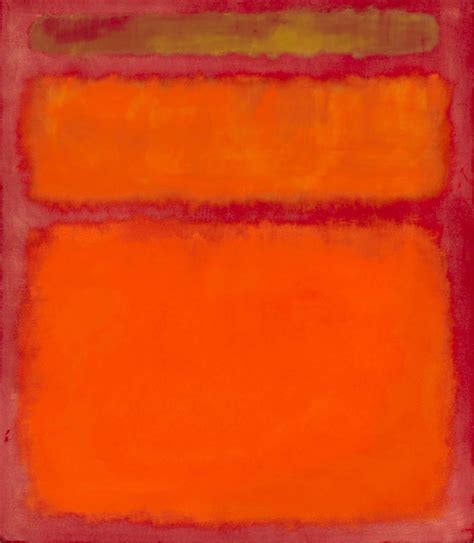 Orange, Red, Yellow, 1961 by Mark Rothko