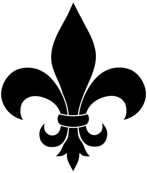 Fleur De Lis Stencil - Cliparts.co