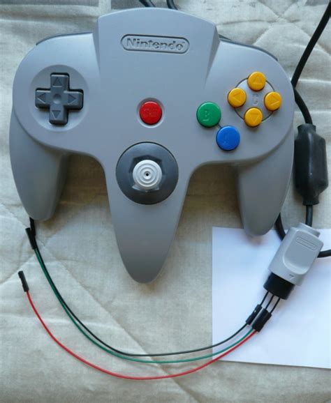 Nintendo 64 Controller Layout : N64 Gamepad Classic Game Controller ...