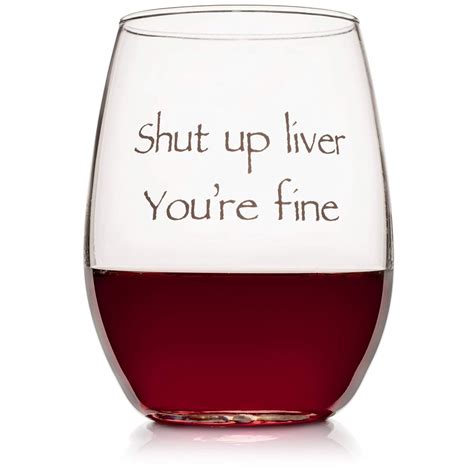 Funny Stemless Wine Glass | Funny Wine Glasses | POPSUGAR Family Photo 11