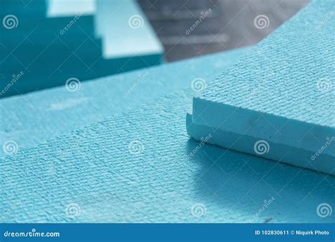 XPS Polystyrene Insulation Boards Stock Image - Image of thermal ...