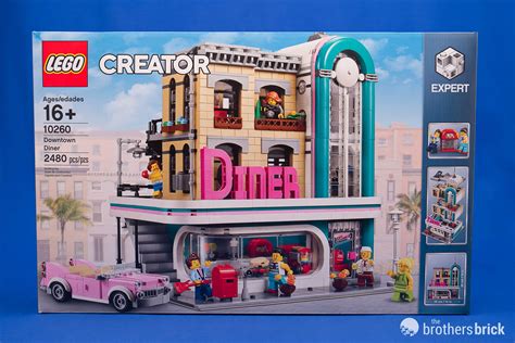 Downtown Diner 10260 (1) Box - The Brothers Brick | The Brothers Brick