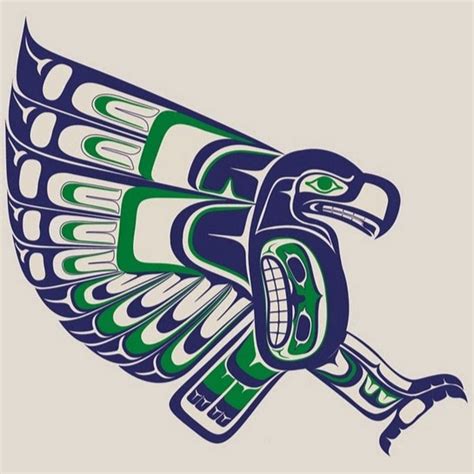 seahawks tattoo - Google Search | Native art, Seattle artist, Pacific ...