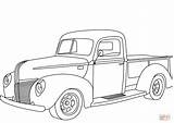 1940 Ford Pickup coloring page  Free Printable Coloring Pages sketch template