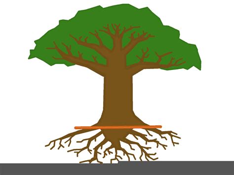Tree With Roots Clipart | Free Images at Clker.com - vector clip art online, royalty free ...