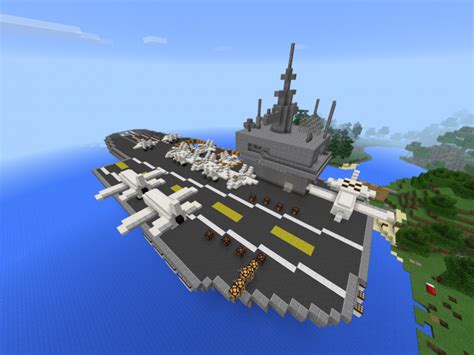 Aircraft Carrier Minecraft Map