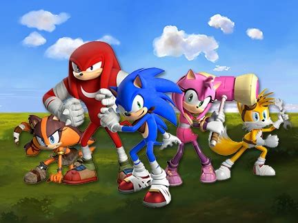 » Sonic Boom le dessin animé dès aujourd’hui