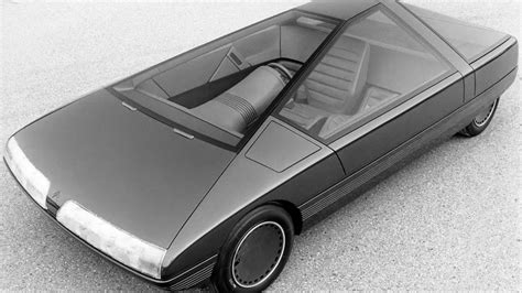 Citroën Karin: A bizarre French concept car that looked like a pyramid spaceship on wheels, 1980 ...