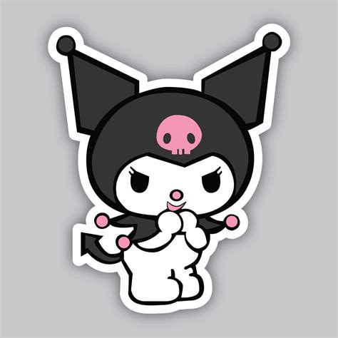 Pin by Veverly De Chavez on Kuromi in 2024 | Cartoon stickers, Hello kitty, Vinyl sticker