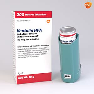 VENTOLIN HFA DC INH.AER. 18G 200INHL 1'S | Pharma | Products | GSK ECS Site