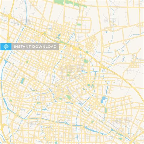 Printable street map of Changzhou, China | HEBSTREITS Sketches | Map, Changzhou, Web colors