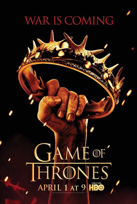 Westeros: Gallery - Game of Thrones: Season 2 Official Poster