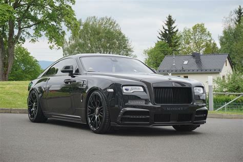 All Black MANSORY Rolls-Royce Wraith : Autos