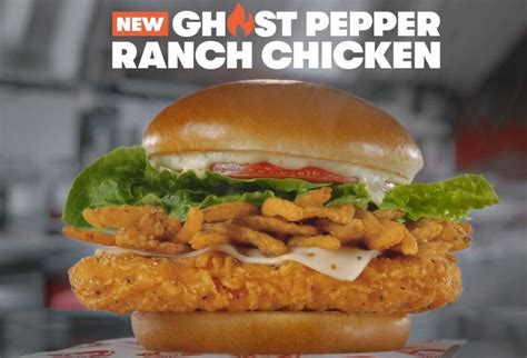 Wendy's Launches New Ghost Pepper Ranch Chicken Sandwich And New Ghost Pepper Fries In Canada ...