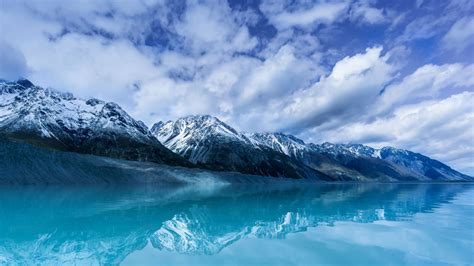 Fondos de pantalla : montañas, azul, naturaleza, cielo, reflexión 1920x1080 - WallpaperManiac ...