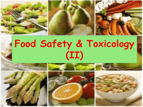 Food Safety & Toxicology (II)