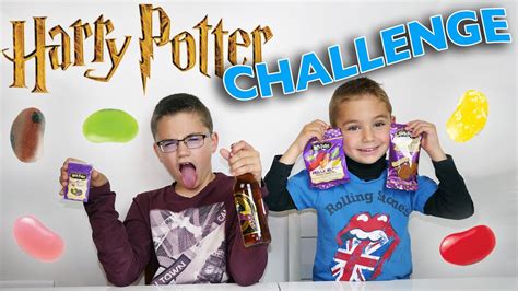 HARRY POTTER CHALLENGE : DEGOUTANT ! (Bertie Botts Jelly Bean Challenge) - YouTube