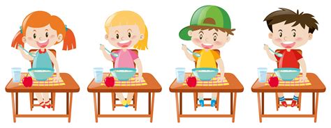 Kids Breakfast Vector Art, Icons, and Graphics for Free Download