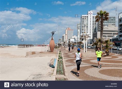 The waterfront promenade, Tel Aviv, Israel Stock Photo: 23363472 - Alamy