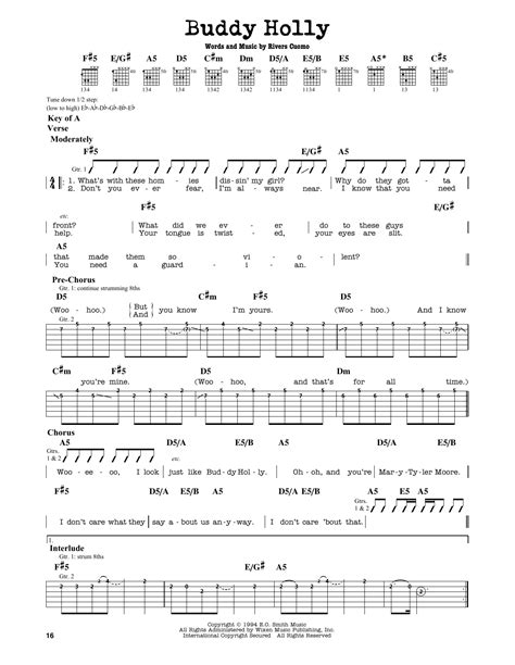 Buddy Holly | Sheet Music Direct