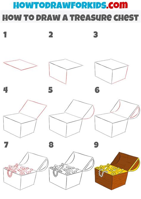 How to Draw a Treasure Chest: Step-by-Step Guide