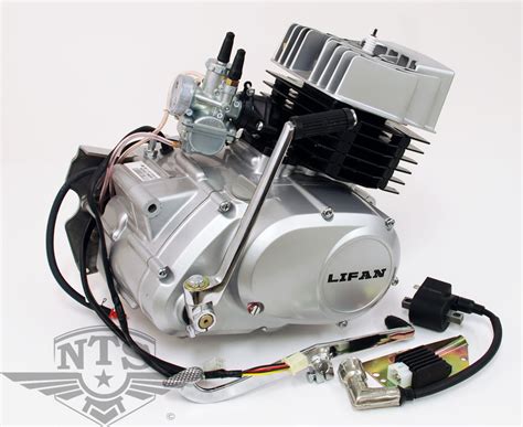 Lifan engine 100cc, 2-stroke, 4-gear, manual