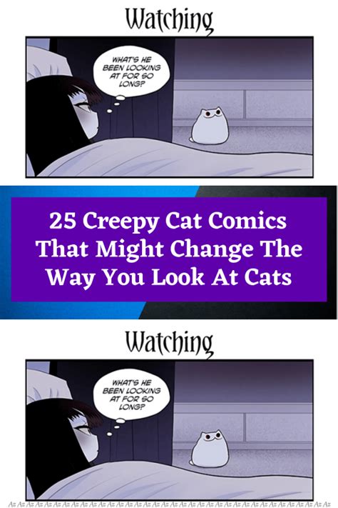 25 creepy cat comics that might change the way you look at cats – Artofit