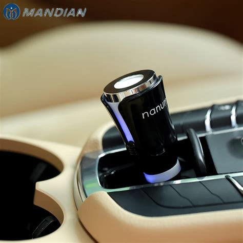 Car Essential Oil Diffuser Air Refresher Ultrasonic Aromatherapy Portable USB Car Aroma ...