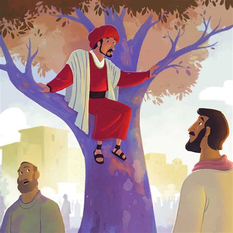 Jesus Ate with Zacchaeus - Children's Bible Activities | Sunday School Activities for Kids