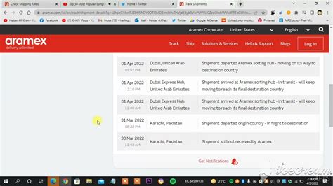 how to check your ARAMEX COURIER PARCEL destination from tracking ...