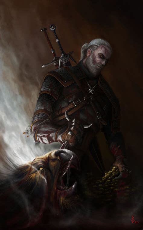 Witcher Geralt by haliax on DeviantArt | The witcher books, The witcher ...