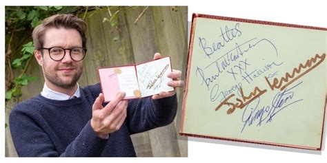 Beatles autographs sell for thousands - Antique Collecting