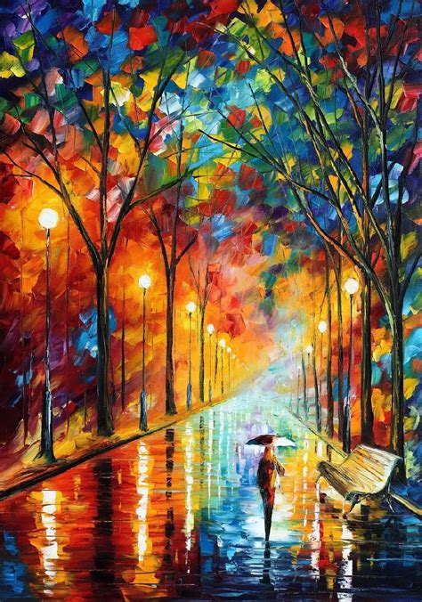 beautiful Painting Home Decor before the celebration Colorful oil ...