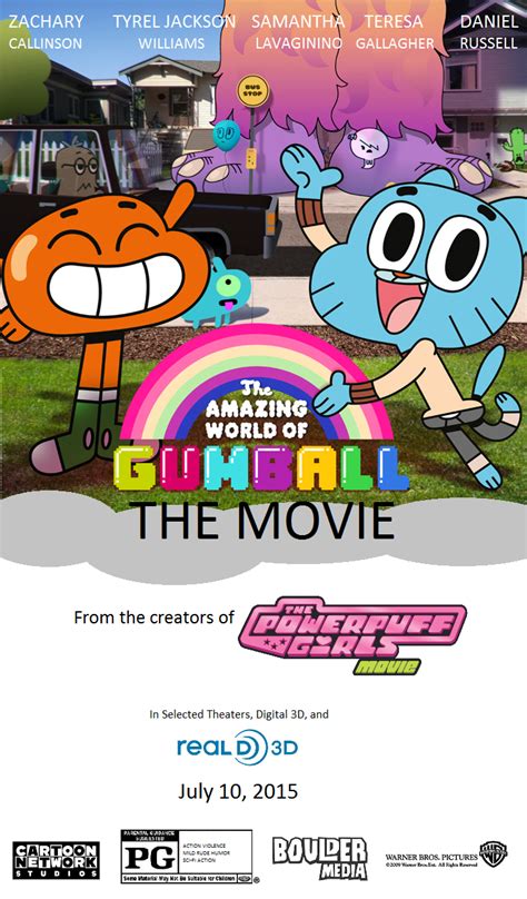 Image - The Amazing World of Gumball movie poster 2.png - Idea Wiki - Wikia