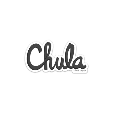 The Chula Sticker