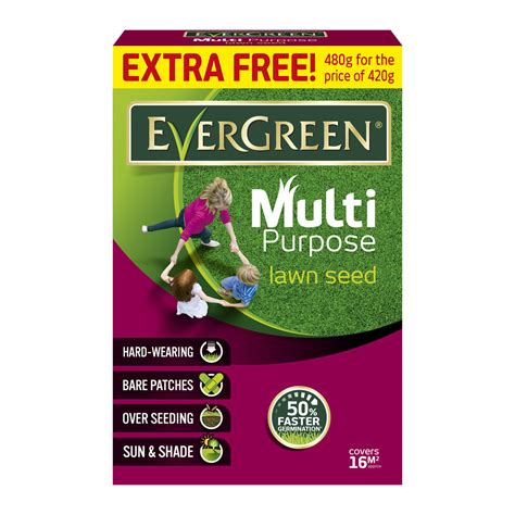 Evergreen Multi-purpose Grass Seed 420g