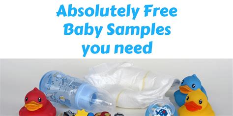 7 places to get absolutely FREE baby samples! - Diary of a So Cal mama