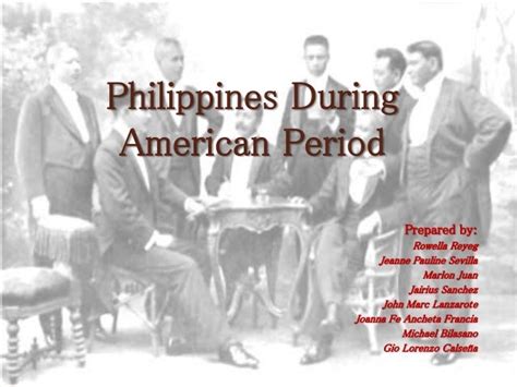 Philippines During American Period