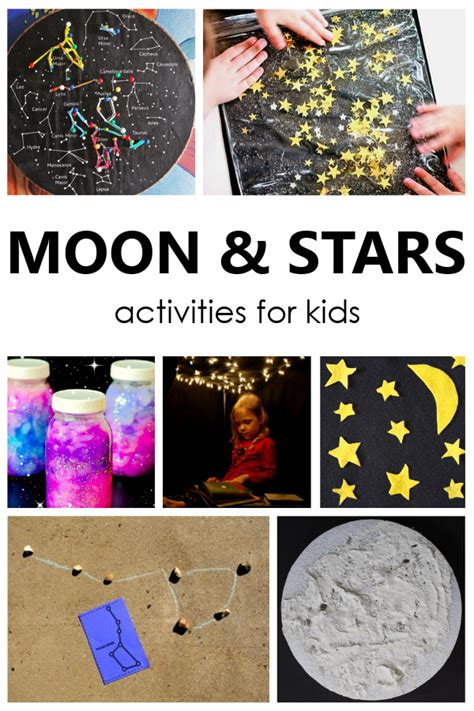 Moon and Stars Activities for Kids