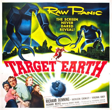 Obscure Video And DVD Blog: TARGET EARTH 1954 (VCI)