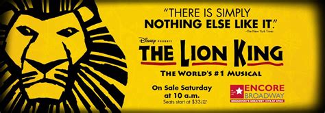 DPAC Official Site :: Disney's The Lion King- *Season Add On | Lion king, Triangle art, Musicals