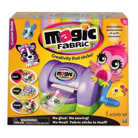 Magic Fabric Creation Studio - Make Endless Combinations of Puffy Characters - Walmart.com ...