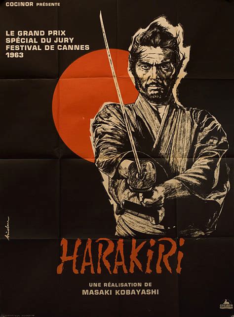 Movie Poster of the Week: Masaki Kobayashi’s “Harakiri” on Notebook | MUBI