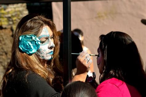 Day of the Dead Face-Painting | Tom Hilton | Flickr