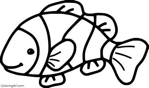 15 free printable Clownfish coloring pages, easy to print from any device and automatically fit ...