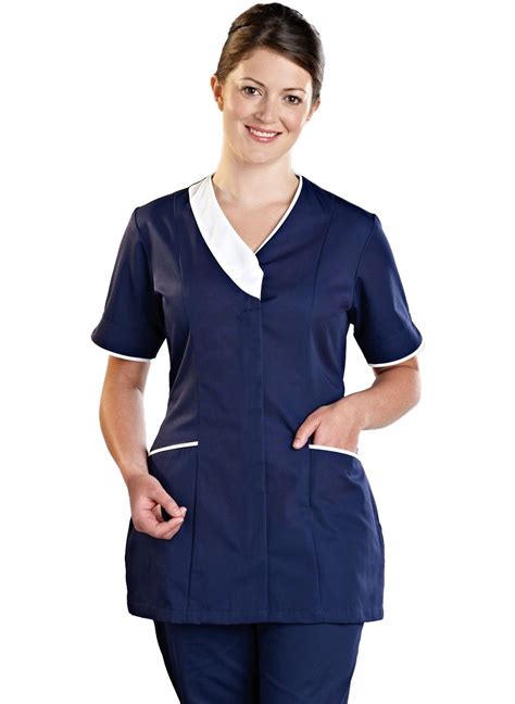 Superb Uniforms & Workwear Navy blue Tunic Set for Doctors, Nurses ...