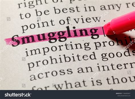 Fake Dictionary Dictionary Definition Word Smuggling Stock Photo (Edit ...